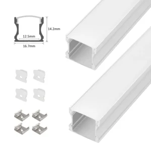 002 Aluminium Profil 6063 Aluminum Alloy Custom 17*14mm Led Profile Light Aluminum