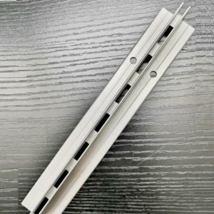 1” Wall Mount Aluminium Profile Upright Single Slot Aluminium Channel for Warehousing & Supermarket Supplies