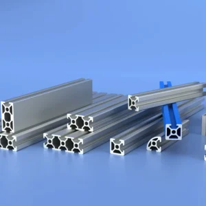 1.5mm Thickness T Slots Aluminum Profiles 20mm X 20mm T Slotted Profile Four Open 100cm 600cm Aluminum Extrusion