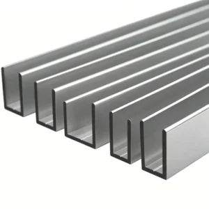 1000 Series Industrial Aluminum Profile Anodized Silver Pure Aluminium Extrusion For Construction Frame