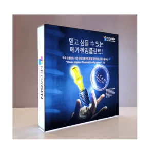 10x10ft 3x3m Aluminum Textile SEG Lightweight Portable Wrinkle Free Pop up Backlit Display Event Exhibit Wall Trade Show