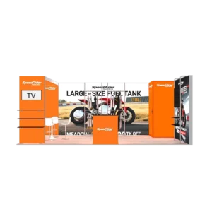 10×20 Aluminum Light Box Advertising TV Mount Portable Shelf Display Reusable Trade Show