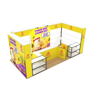 10×20 Aluminum Portable SEG Fabric Dye Sublimation Print Trade Show Display Booth Exhibition