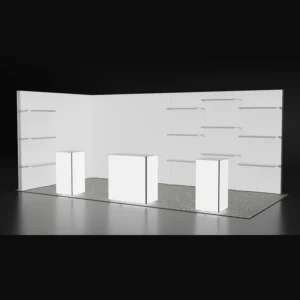 120mm Thickness Single Side Aluminium Fabric Profile for Lightbox Frame Display Light Box Exhibition Booth