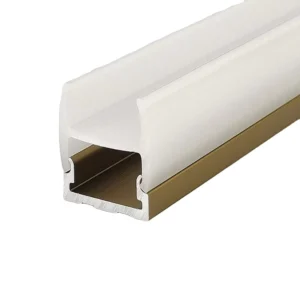 12mm Glass Shelf Lamp Display Cabinet with LED Path Lamination Light Strip Aluminum Alloy T5 Temper LED Profile