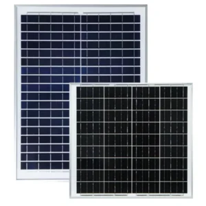 18V 20W Solar Panel with Laminated Aluminum Frame Solar Powered Charging for Small Appliances