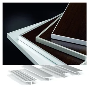 18mm Aluminium Handle Edge Profile for Kitchen Wardrobe Closet Cabinet Furniture Decorations CNC Processing Cabinet Board Trim