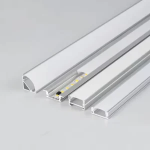 1m 2m 3m Aluminium Profile LED Lighting Strip Outdoor Profile Super Slim 7mm Recessed Aluminium Light LED Profile