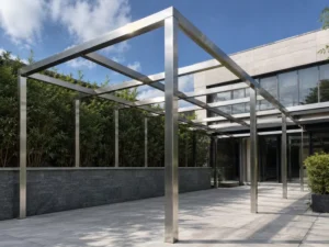 201 304 SS Square Tube Various Sizes For Balcony Railing Metal Frames