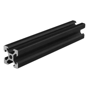 2020V Slot European Standard Aluminum Profiles 2020V Slot Black Aluminum Alloy Profiles for 3D Printer Frame