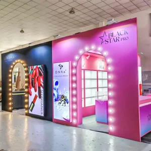 20×20 Trade Show Booth Customize Premium Booth Design Display Stand Expo Reusable Exhibition Booth for Cosmetic