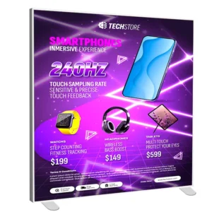 20x8ft Portable Easy Setup Double Side Seg Light Box Modular Exhibition Booth for Trade Show Expo