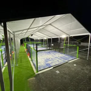 24mx45m 4 Courts Aluminum Frame Waterproof Outdoor Padel Tennis Court Tent
