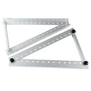 28in Adjustable Solar Panel Tilt Mount Brackets with Foldable Tilt Legs