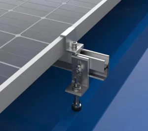 2kw Solar Panel L Feet Corrugated Roof of Roof Solar Mounting Brackets Clamp