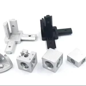 3 Way Corner Bracket Aluminum Profile Extrusion Aluminium Profile Make Door and Window