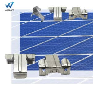30 35 40mm Solar Panel Accessories Sus304 Drain Solar Clip Quick Install Water Solar Panels Mounting Clip