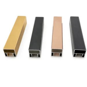 30mm Aluminum Alloy U Channel Stair Railing Frameless Glass Balustrade Handrail Profile for Indoor Outdoor Balcony Deck Villa