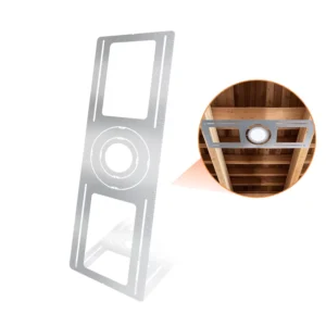 4 6 Inch Galvanized Metal Sheet Wafer Lights Adjustable New Construction Mounting Plate Premounting Bracket Rough In Plate