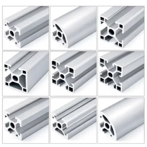 40 Series 4040 Aluminum Profiles 40mm x 40mm Lite T Slotted Profile Four Open T Slots Aluminum Extrusion