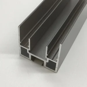 40 Slim Aluminum Profile for Sliding Door Channel Aluminium Double Track Sliding Doors Profiles for Sliding Door