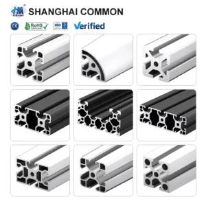 4040 4080 Industrial Aluminum Extrusion Profile Aluminum Industrial One stop Service T Slot V slot Extrusion Profiles
