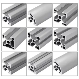 4040 40×40 T Slot Extruded Aluminum Profile Black Aluminum Extrusion