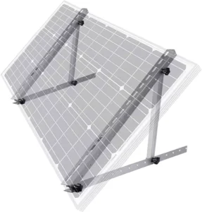 44 Inch Solar Panel Balcony or Roof or Wall Mount Adjustable Angle Tripod Bracket Triangle Aluminum for Solar Energy System