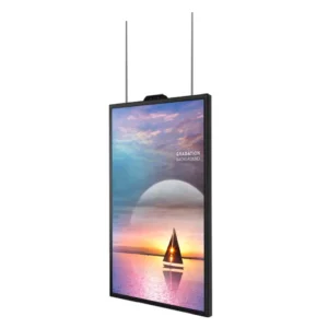 49 55 65 Inch LCD Display Module Screen With Touch Monitor LCD Double Side Hanging Window AD Player Video and Photo