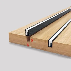 6*9mm LED Cabinet Light Strip Ultra thin Silicone Aluminum Profile Wardrobe Showcase Built in Recessed Hidden Layer Shelf Lamp