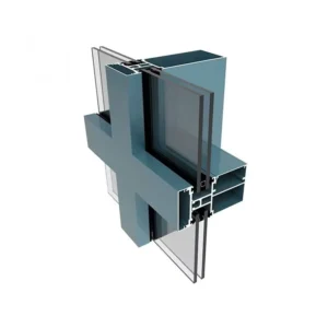 6000 Series Aluminium Curtain Wall Profiles Industrial Modular Aluminum Curtain Wall Profile