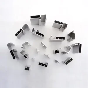 6000 Series Aluminium Furniture 45mm Profile for Kitchen Cabinets 20mm Handle Profile with CNC Cutting Welding Services