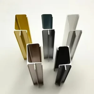 6000 Series Aluminum Alloy Doors Windows Sliding Window Profile AA Grade Customizable Colors Cutting