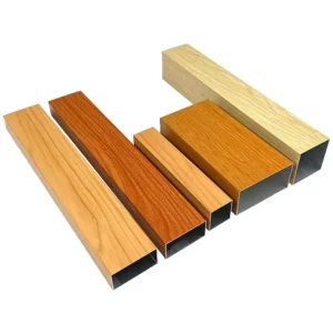 6000 Series Aluminum Alloy Hollow Rectangular Square Tube Pipe for Interior Decorative Wall with Bending and Cutting Services