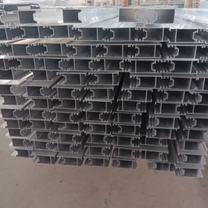 6000 Series Aluminum Alloy Sliding Patio Door with T3-T8 Temper Square Shape Cutting Service Noise Insulation