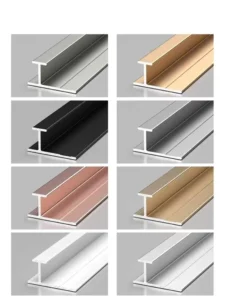 6000 Series Aluminum Decorative Profiles with Bending and Welding Services for Elegant Interior Decoration