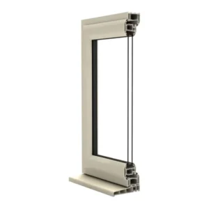 6000 Series Aluminum Door and Window Profiles with Bending and Welding Services for Apartment and Hotel Projects