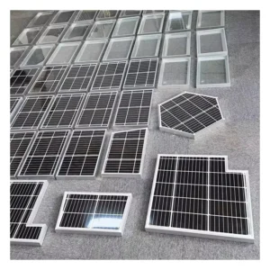 6000 Series Aluminum Profile Solar Photovoltaic Panel Mounting System Customizable Frame with Cutting Bending Welding Services