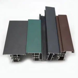 6000 Series Aluminum Profiles for Wardrobe Window Sliding Doors with Bending Cutting Welding Services Customizable Thickness