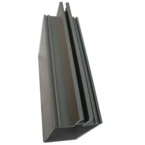6000 Series Aluminum Window Profile with Visible Frame Curtain Wall Aluminum Profile Cutting Service Available