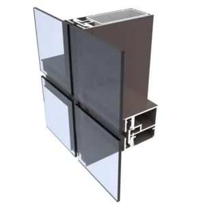 6000 Series Wood Grain Transfer Aluminum Profile for Windows Durable Bending Cutting Welding Customized