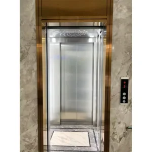600kg Load Capacity Office Building Passenger Elevator Intelligent Control System Stainless Steel Passenger Lift