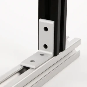 6014 30*30mm 4 Hole CNC Aluminium Part Brackets Corner Bracket Connector Shelf Bracket 30*30mm 3030 4040