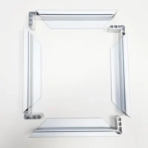 6061 6063 6000 Series Aluminum T5 T6 Custom Photovoltaic Frames Brackets CNC Machined Silver Anodized Profiles