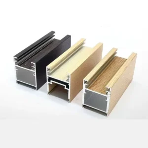 6061 T6 Powder Coated Architectural Grade Metal Aluminium Profiles for Windows 6000 Series