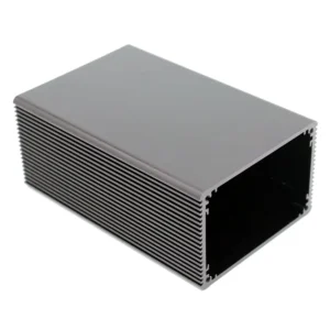 6063 Alloy Extruded Aluminum Electronic PCB Housing With Custom Machining End Plates Aluminum Profile Enclosure for SMPS