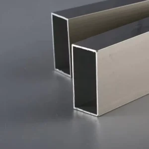 6063 Alloy Hollow Rectangular Aluminum Tube Straight Square Aluminum Pipe for Highway Traffic Facilities