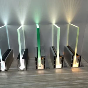 6063 Aluminium Profile Base Shoe Deck Linear U Channel Balustrade Frameless Balcony Glass Railing for Outdoor