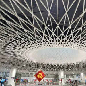 6063 Aluminum Alloy Bullet Ceiling Can Be Customized Aluminum Profiles