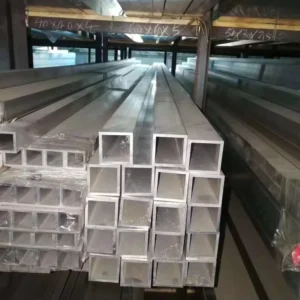6063 Aluminum Square Tube 20x20x1.5 Anodized Extrusion for Curtain Wall Factory